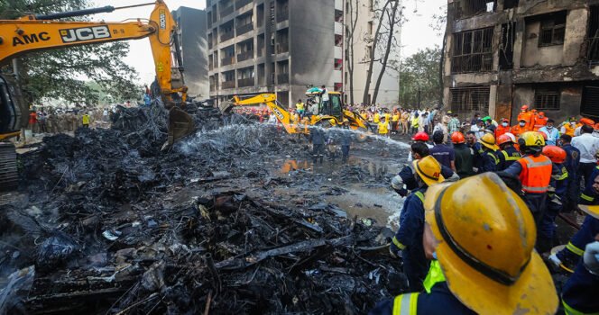 Miracle survivor of deadly Air India crash walks away from wreckage