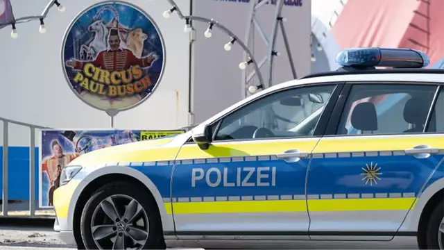 Horrifying moment acrobat falls 16ft to her death during circus act in front of children