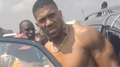 Nigerian government give update on Anthony Joshua’s condition following car crash that left two people dead