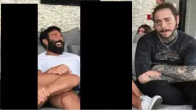 Dan Bilzerian responds after redacted photo of himself with Post Malone shows up in Epstein files