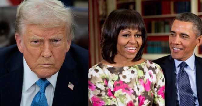 Trump slammed for posting ‘racist’ video depicting Barack and Michelle Obama as monkeys