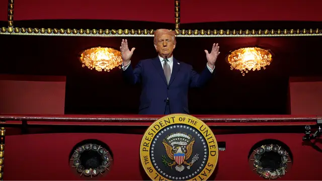 ‘Targeted’ attack on Trump-Kennedy Center sees ice rink doused in ‘toxic chemicals’